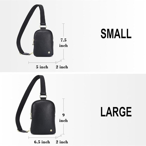 Travel Ready Anti-Theft Crossbody Purse - Stylish Leather with RFID Protection - Picture 3 of 6